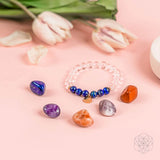 Thumbnail for crystal bracelet and stones set