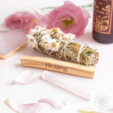 Thumbnail for Heal My Heart - Holistic Healing Smudge Kit (5 pieces)