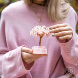 Thumbnail for Home Sweet Home-Arbre à quartz rose Feng Shui