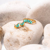 Thumbnail for turquoise crystal ring and earrings