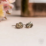 Thumbnail for Pyrite Earrings of Wealth