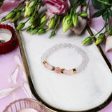 Thumbnail for rose quartz crystal bracelet