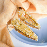 Thumbnail for Crown of Prosperity - Citrine Hair Clips (2 pieces)
