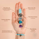 Thumbnail for crystal bracelet and stone set