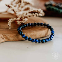 blue tiger eye crystal bracelet