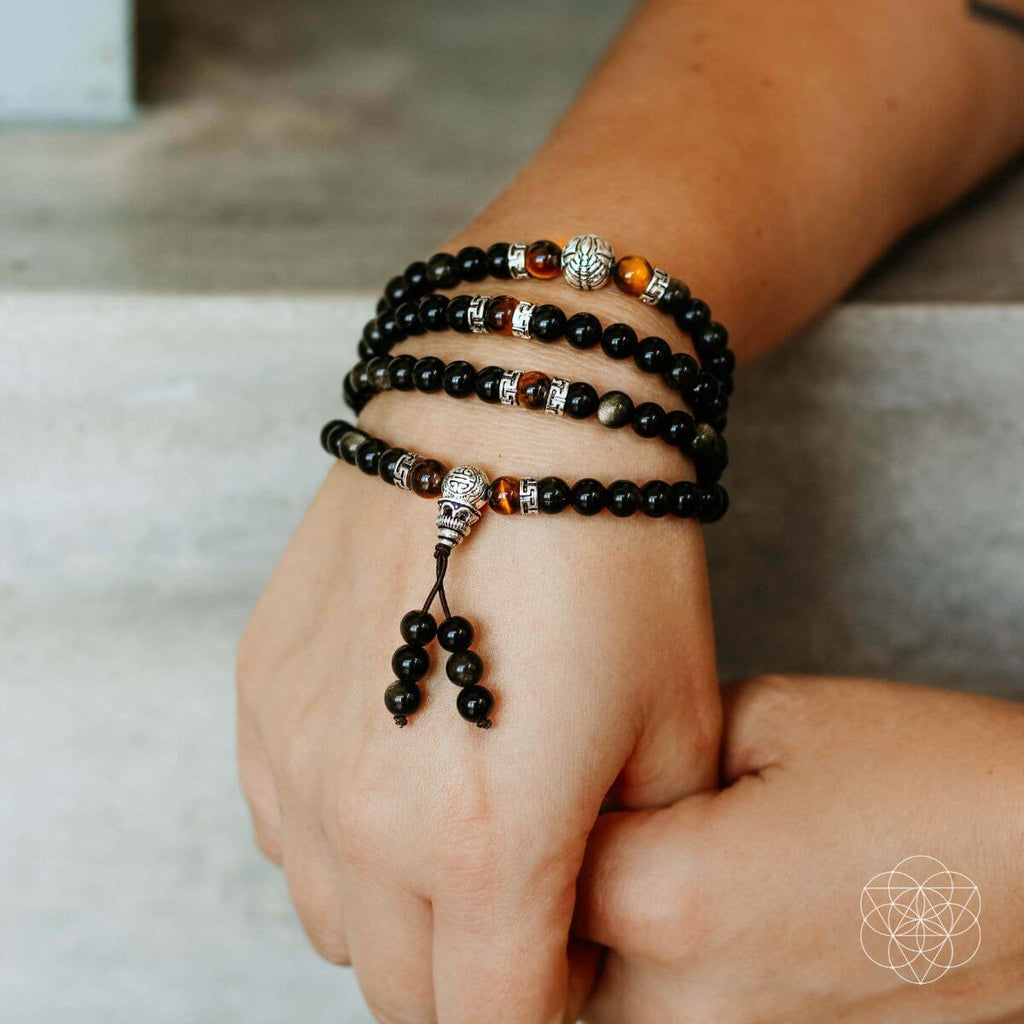Golden Obsidian Energy Bracelet Conscious Items