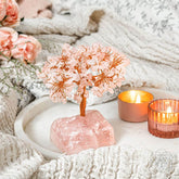 Home Sweet Home - Feng Shui Rose Quartz Tree - Conscious Items
