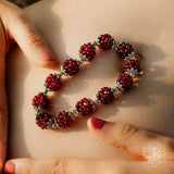 Thumbnail for garnet crystal bracelet