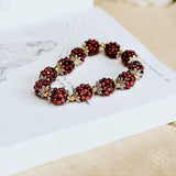 Thumbnail for garnet crystal bracelet