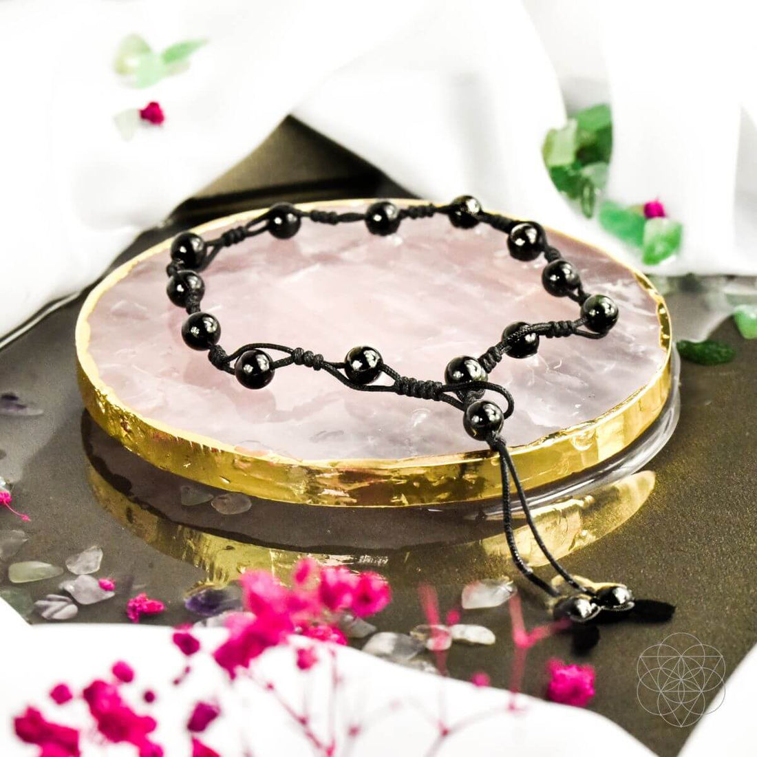 Obsidian Grounding Anklet - Conscious Items