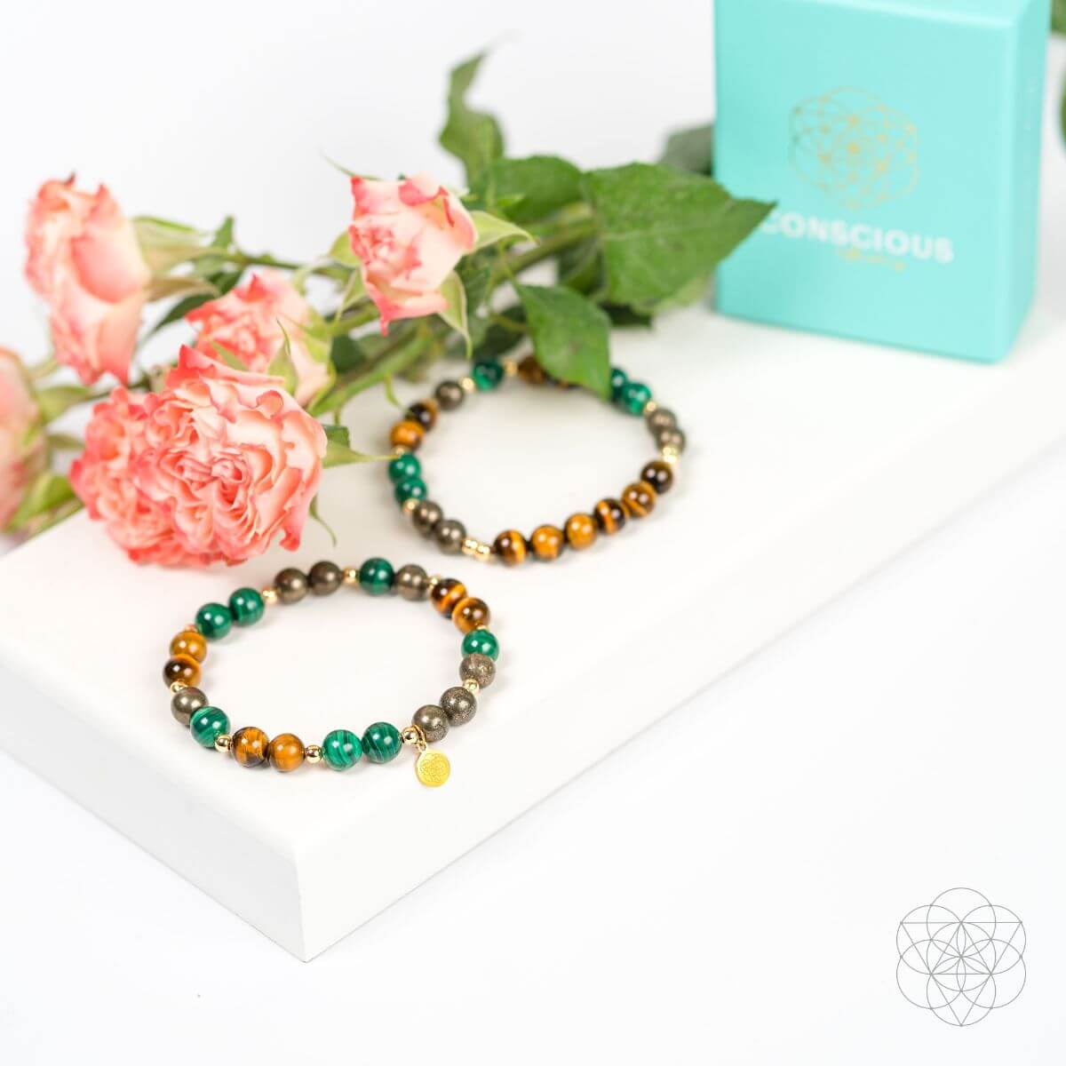 Powerhouse of Success - Trio of Stones Bracelet Bundle - Conscious Items