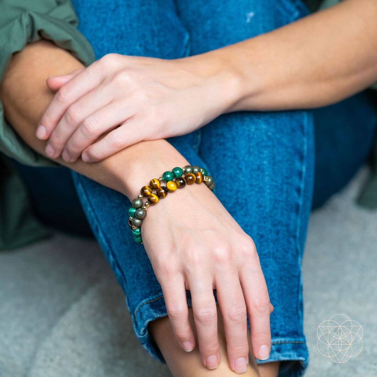 Powerhouse of Success - Trio of Stones Bracelet Bundle - Conscious Items