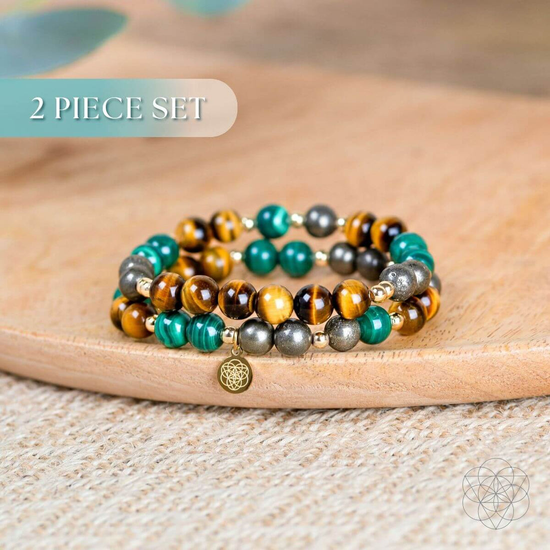Powerhouse of Success - Trio of Stones Bracelet Bundle - Conscious Items