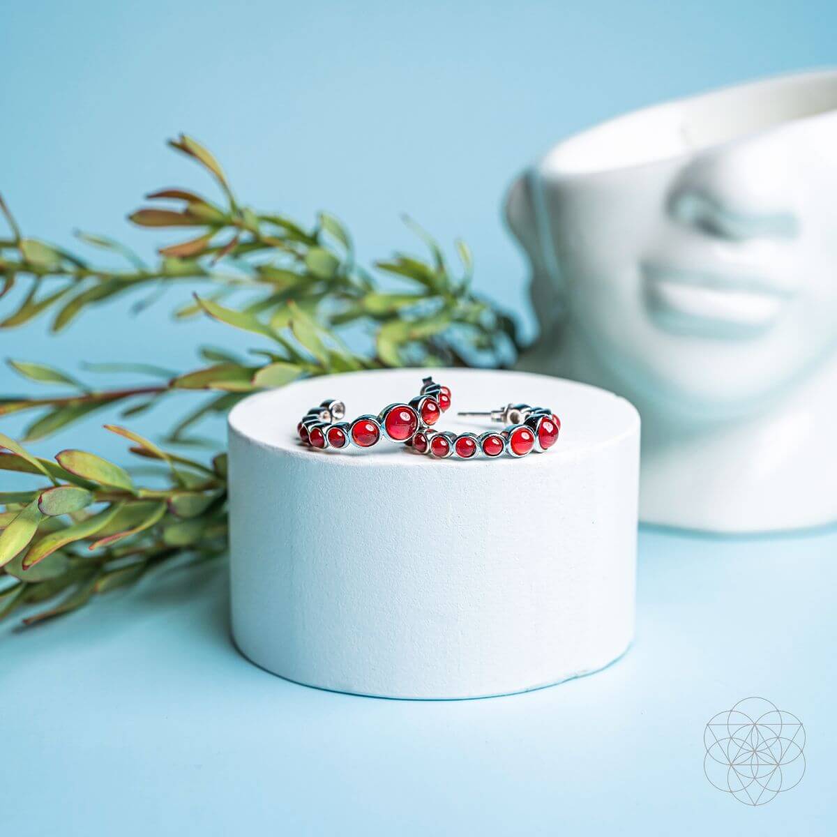 Rising Phoenix: Carnelian Earrings of Ambition - Conscious Items