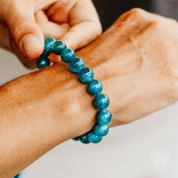 blue crystal bracelet