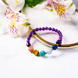 Thumbnail for chakra healing crystal bracelet
