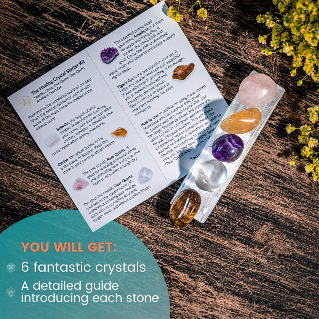 The Healing Crystal Starter Kit - Conscious Items