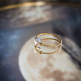 Thumbnail for moonstone crystal ring