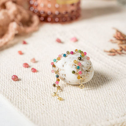 colorful crystal bracelet