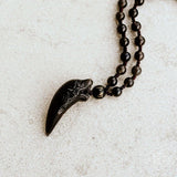 Thumbnail for Obsidian Wolf Pendant