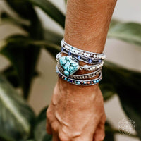 healing crystal bracelets for men