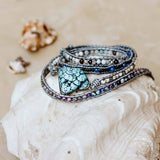 Thumbnail for turquoise crystal bracelets
