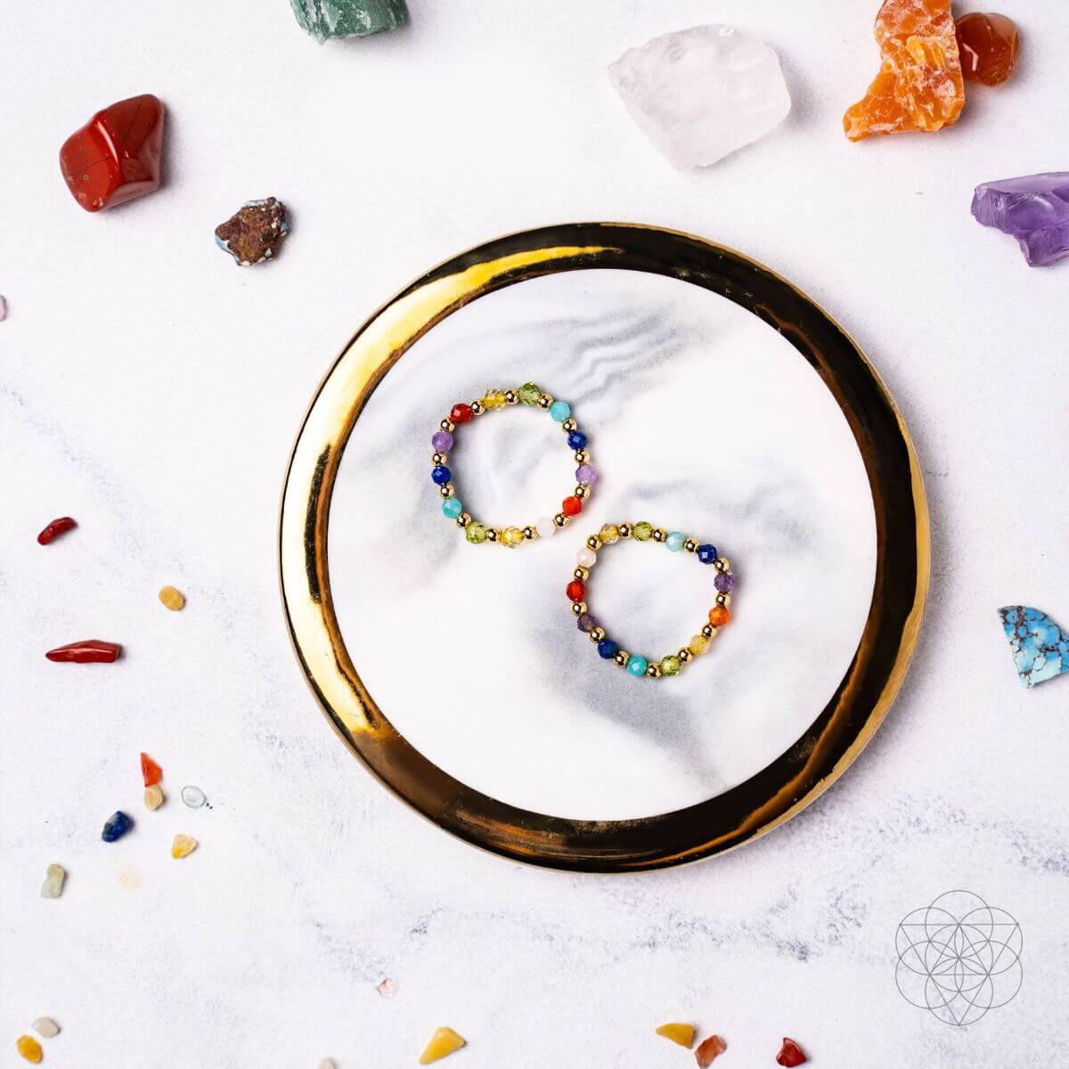The Rainbow Freedom Rings - Conscious Items