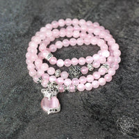 rose quartz crystal bracelets