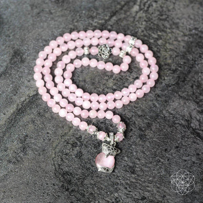 crystal bracelets with rose quartz