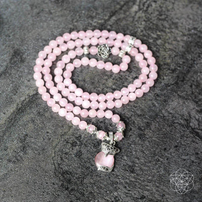 crystal bracelets with rose quartz