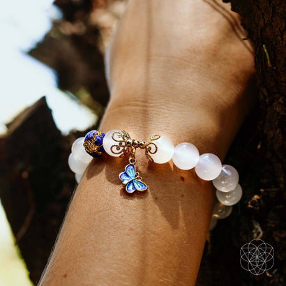 spiritual healing crystal bracelet