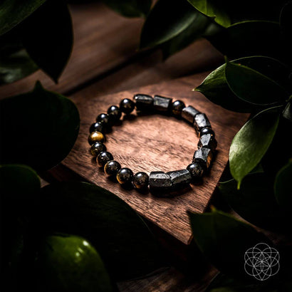 black crystal bracelet