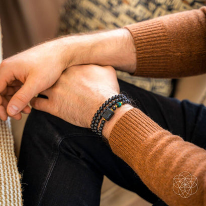 black crystal bracelets