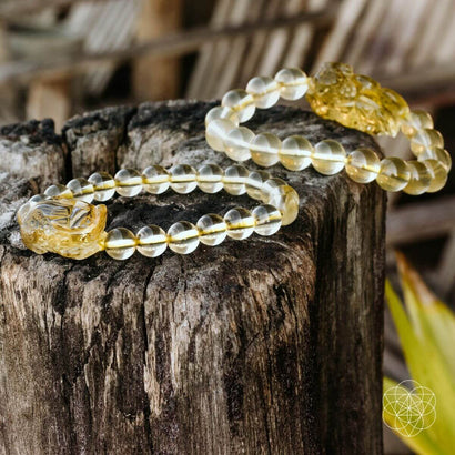 citrine crystal bracelets