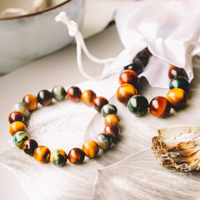 natural tiger eye crystal bracelets