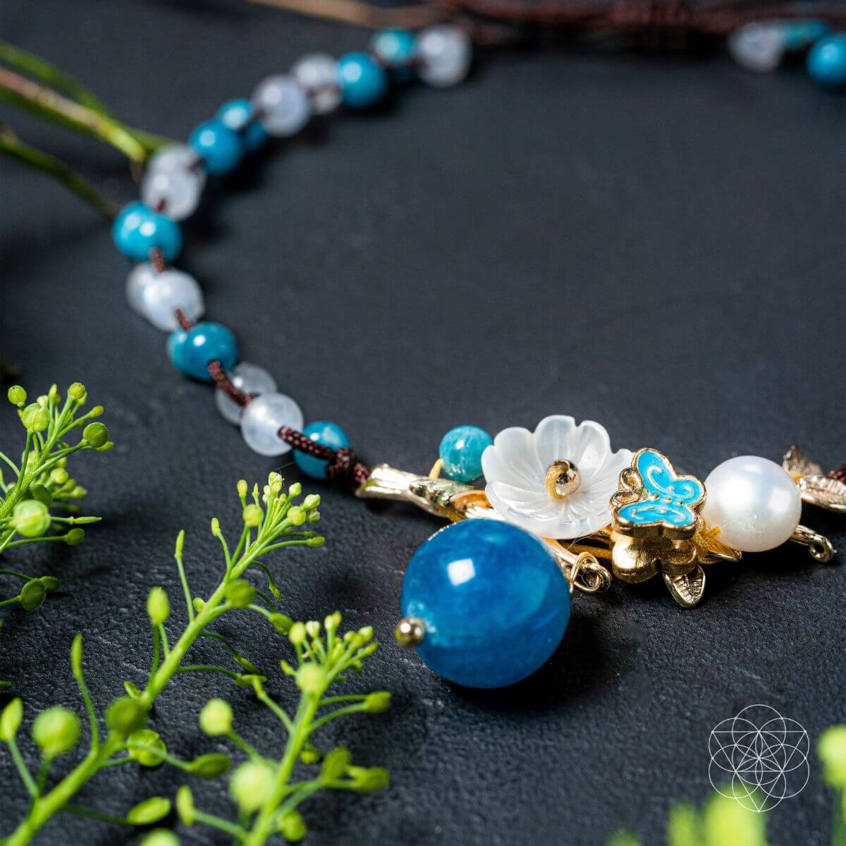 Triple Crystal Anklet of Positivity - Conscious Items