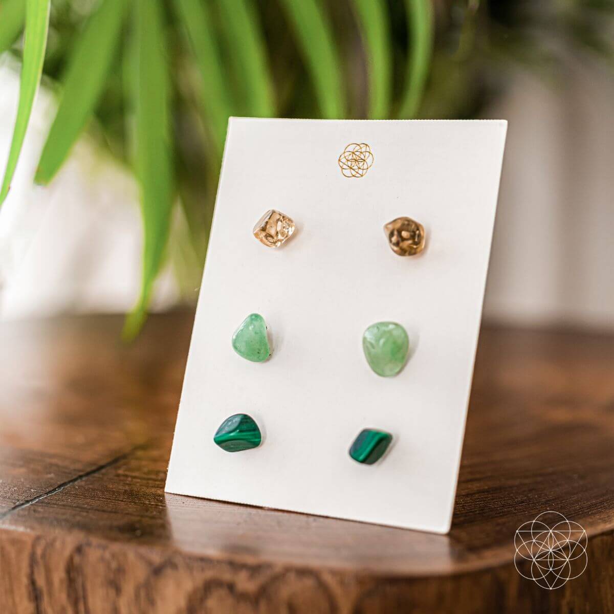 Wealth Abundance Earring Set