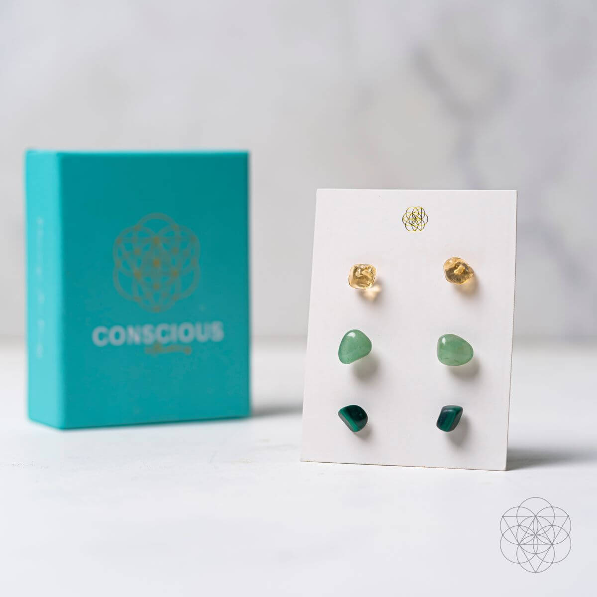 Wealth and Abundance Earring Set - Conscious Items